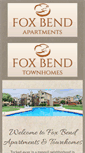 Mobile Screenshot of foxbendtownhomes.com
